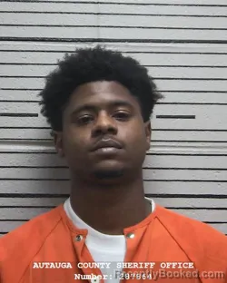 Mugshot of CE'QUISE J'VANTE WIGFALL booked in Autauga County, Alabama on March 19, 2026