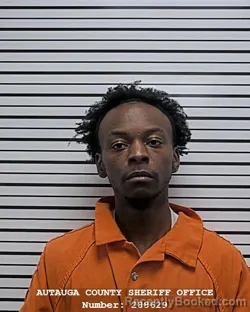 Mugshot of Tyrease Lerone Smith booked in Autauga County, Alabama on October 21, 2026