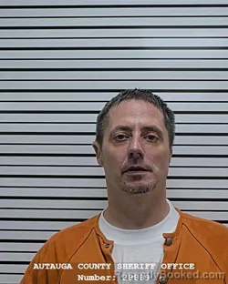 Mugshot of BRUCE EDWARD NELSON booked in Autauga County, Alabama on July 13, 2026