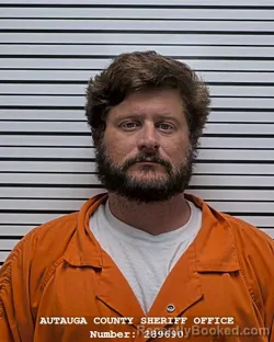 Mugshot of GREGORY WAYNE WAITES booked in Autauga County, Alabama on July 13, 2026