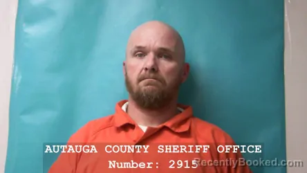 Mugshot of JASON DEWAYNE WELCH booked in Autauga County, Alabama on March 24, 2026