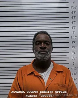Mugshot of Kenneth John Toney booked in Autauga County, Alabama on September 16, 2026