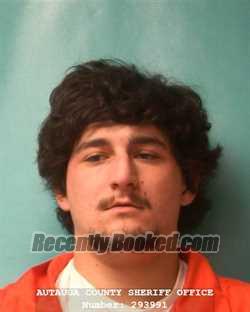 Booking photo from Autauga County, Alabama