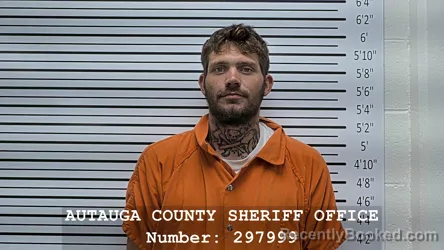 Mugshot of TY HUNTER FENSKE booked in Autauga County, Alabama on July 26, 2026