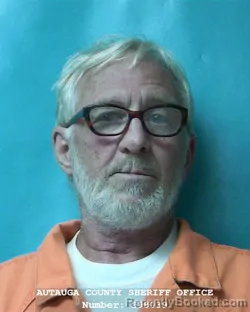 Mugshot of ROGER HERMAN MANN booked in Autauga County, Alabama on March 29, 2026