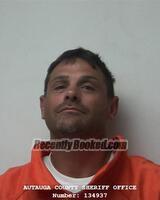 Booking photo from Autauga County, Alabama