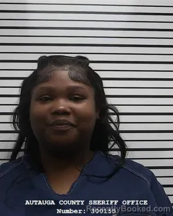 Mugshot of TIERRA LEESHAY SMITH booked in Autauga County, Alabama on April 10, 2026