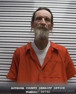 Mugshot of MARCUS BRAD ROLLING booked in Autauga County, Alabama on April 24, 2026