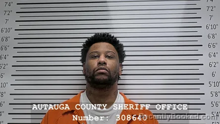 Mugshot of BRANDON DAMON WALKER booked in Autauga County, Alabama on July 27, 2026