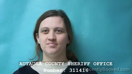 Mugshot of KOURTLYN GARDNER booked in Autauga County, Alabama on March 19, 2026