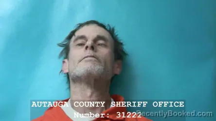 Mugshot of JAMES KEVIN WHITE booked in Autauga County, Alabama on March 17, 2026