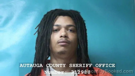 Mugshot of OMARION DEPAUL PERRY booked in Autauga County, Alabama on April 1, 2026