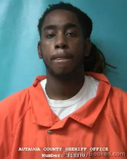 Mugshot of DERRICK CORNELIUS RIDDLE booked in Autauga County, Alabama on March 13, 2026