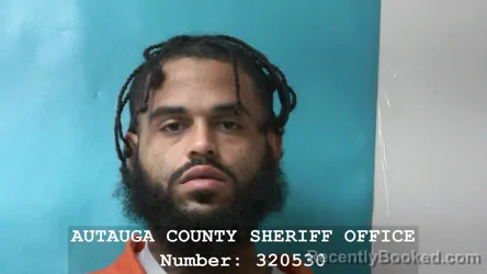 Mugshot of MARCUS EDMOND ALLAN HAVARD booked in Autauga County, Alabama on March 19, 2026