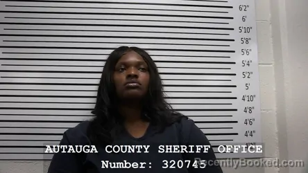 Mugshot of ALEXIS LASHAE' SPIVEY booked in Autauga County, Alabama on May 8, 2026