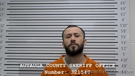 Mugshot of DARWIN NOELLMAR TOBAR-CUBILLAS booked in Autauga County, Alabama on July 6, 2026
