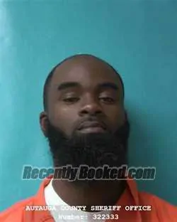Booking photo from Autauga County, Alabama