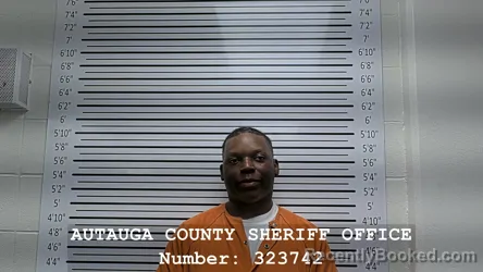 Mugshot of Quentin Jones booked in Autauga County, Alabama on September 15, 2026