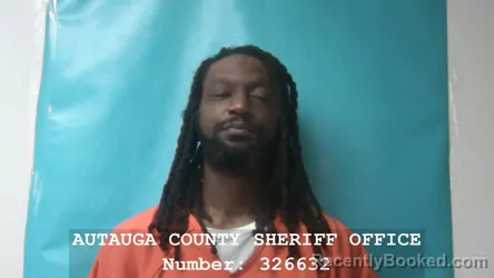 Mugshot of JAMEL KARARIS DIXON booked in Autauga County, Alabama on March 22, 2026