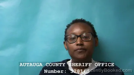 Mugshot of LATARSHA DENISE COCHRAN booked in Autauga County, Alabama on March 31, 2026