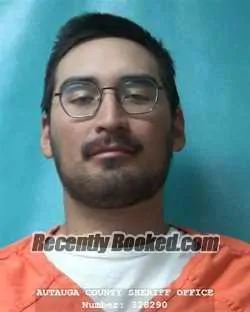 Booking photo from Autauga County, Alabama