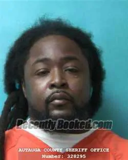 Booking photo from Autauga County, Alabama