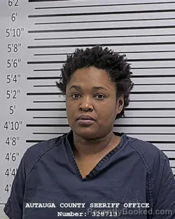 Mugshot of APRIL JOANNE LINDSEY booked in Autauga County, Alabama on July 7, 2026