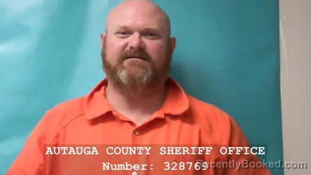 Mugshot of RYAN OLIVER COOK booked in Autauga County, Alabama on March 7, 2026