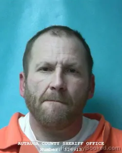 Mugshot of DAVID AARON SKIPPER booked in Autauga County, Alabama on March 28, 2026