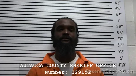 Mugshot of DEVONTAY STANLEY JONES booked in Autauga County, Alabama on May 8, 2026