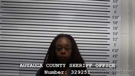 Mugshot of LAKISHA SULLIVAN booked in Autauga County, Alabama on May 23, 2026