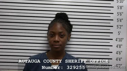 Mugshot of TRINTY EDWARDS booked in Autauga County, Alabama on May 23, 2026