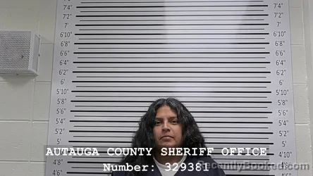 Mugshot of EGUIA ISABEL VIANEY booked in Autauga County, Alabama on June 13, 2026