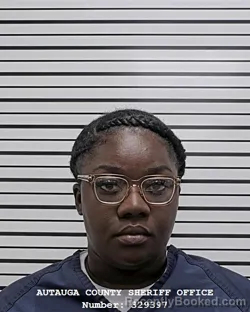 Mugshot of DIAMOND MORGAN booked in Autauga County, Alabama on July 9, 2026