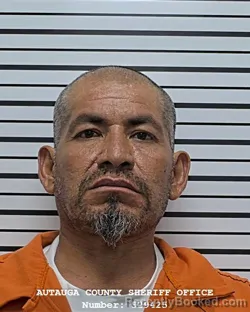 Mugshot of Esequiel Henrique booked in Autauga County, Alabama on August 27, 2026