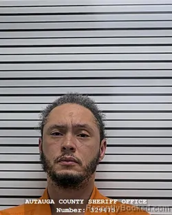 Mugshot of JOSHUA ALEXANDER TORRADO booked in Autauga County, Alabama on June 24, 2026