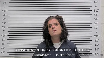 Mugshot of JENNIFER HESTER booked in Autauga County, Alabama on July 9, 2026