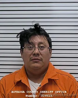 Mugshot of MANUEL GONZALEZ booked in Autauga County, Alabama on July 19, 2026
