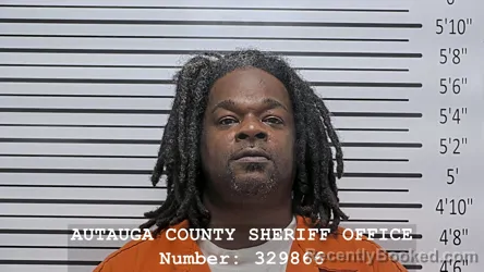 Mugshot of Timothy Scott booked in Autauga County, Alabama on August 30, 2026