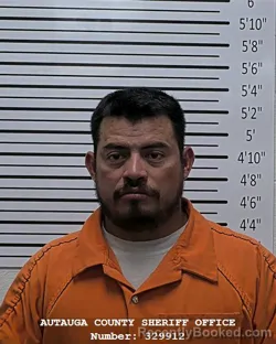 Mugshot of Jose Conrado Gonzalez booked in Autauga County, Alabama on September 7, 2026