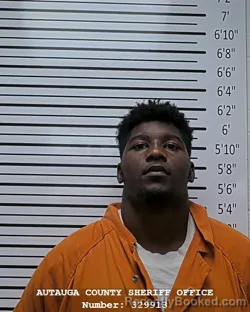 Mugshot of Labrian Devontae Jr Dixon booked in Autauga County, Alabama on September 7, 2026