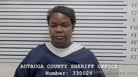 Mugshot of Samuel Okoye booked in Autauga County, Alabama on October 3, 2026
