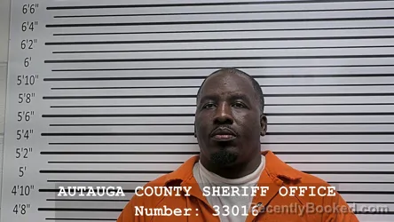 Mugshot of Clifford Eugene Sheppard booked in Autauga County, Alabama on October 6, 2026