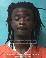 Booking photo from Autauga County, Alabama