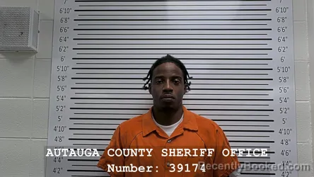 Mugshot of DOMINIQUE MAQUARIS JAMES booked in Autauga County, Alabama on June 14, 2026