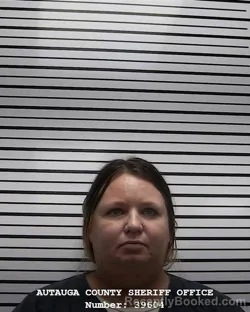 Mugshot of MEAGHAN LOUISE MCCLELLION booked in Autauga County, Alabama on May 8, 2026
