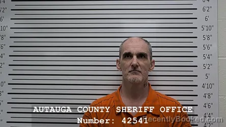Mugshot of JOHN WILLIAM TAYLOR booked in Autauga County, Alabama on July 6, 2026