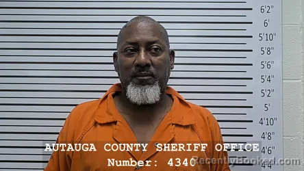 Mugshot of JOHNNIE LEE THOMAS booked in Autauga County, Alabama on July 22, 2026