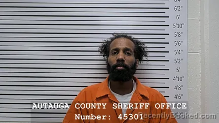 Mugshot of AARON MICHAEL PACE booked in Autauga County, Alabama on July 29, 2026