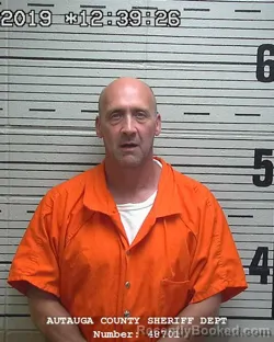 Mugshot of JOSEPH WAYNE COOK booked in Autauga County, Alabama on March 22, 2026